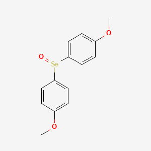 molecular formula C14H14O3Se B1589694 Bis(4-methoxyphenyl) Selenoxide CAS No. 25862-14-0