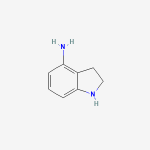 molecular formula C8H10N2 B1589700 Indolin-4-amine CAS No. 52537-01-6