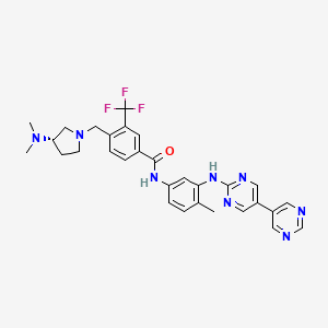 molecular formula C30H31F3N8O B1589706 Lyn-IN-1 