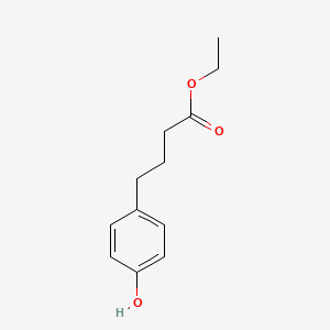 molecular formula C12H16O3 B1589728 Ethyl 4-(4-hydroxyphenyl)butanoate CAS No. 62889-58-1