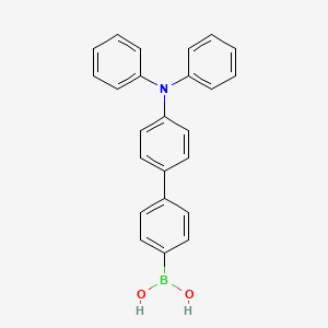 molecular formula C24H20BNO2 B1589731 Boronic acid, [4'-(diphenylamino)[1,1'-biphenyl]-4-yl]- CAS No. 668493-36-5