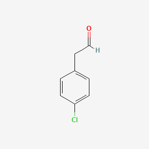 molecular formula C8H7ClO B1589734 (4-Chlorophenyl)acetaldehyde CAS No. 4251-65-4