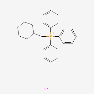 molecular formula C25H28IP B1589743 (Cyclohexylmethyl)triphenylphosphonium iodide CAS No. 91312-70-8