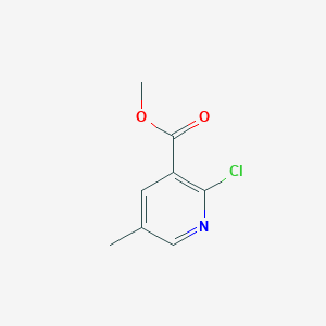 B1589745 Methyl 2-chloro-5-methylnicotinate CAS No. 65169-43-9