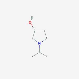 molecular formula C7H15NO B1589749 1-Isopropyl-3-pyrrolidinol CAS No. 42729-56-6
