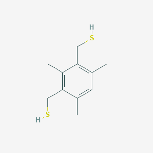 molecular formula C11H16S2 B158975 2,4,6-Trimethyl-1,3-benzenedimethanethiol CAS No. 10074-13-2