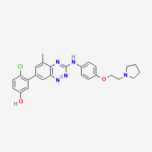 molecular formula C26H26ClN5O2 B1589755 TG 100572 CAS No. 867334-05-2