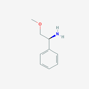 molecular formula C9H13NO B1589759 (S)-2-Methoxy-1-phenylethanamine CAS No. 91298-74-7