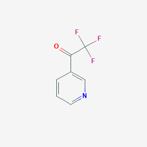 molecular formula C7H4F3NO B1589760 2,2,2-三氟-1-(吡啶-3-基)乙酮 CAS No. 33284-21-8