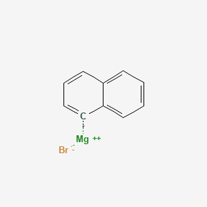 molecular formula C10H7BrMg B1589768 Magnesium, bromo-1-naphthalenyl- CAS No. 703-55-9