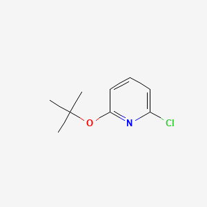 molecular formula C9H12ClNO B1589775 2-tert-Butoxy-6-chloropyridine CAS No. 547740-43-2