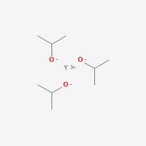 molecular formula C9H21O3Y B1589783 Yttrium(III) isopropoxide CAS No. 2172-12-5