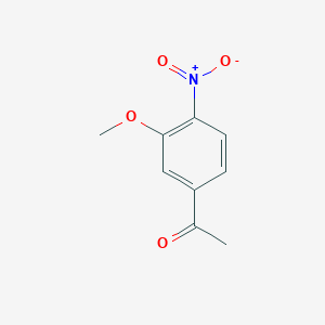 molecular formula C9H9NO4 B1589790 1-(3-甲氧基-4-硝基苯基)乙酮 CAS No. 22106-39-4