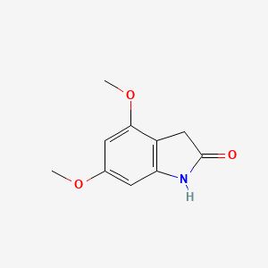 molecular formula C10H11NO3 B1589799 4,6-Dimethoxyindolin-2-one CAS No. 23659-88-3