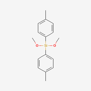B1589807 Dimethoxydi-p-tolylsilane CAS No. 92779-72-1