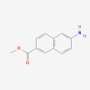 molecular formula C12H11NO2 B1589813 Methyl 6-Amino-2-naphthoate CAS No. 5159-59-1