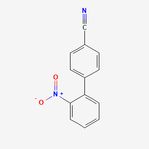 molecular formula C13H8N2O2 B1589824 4-Cyano-2'-nitrodiphenyl CAS No. 75898-34-9