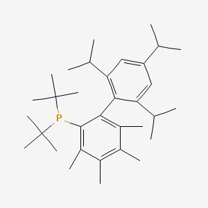 molecular formula C33H53P B1589826 Me<I>4</I>tButylXphos CAS No. 857356-94-6