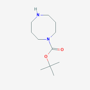 molecular formula C11H22N2O2 B1589846 Tert-butyl 1,5-diazocane-1-carboxylate CAS No. 223797-64-6