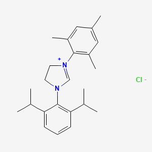 1-(2,6-Diisopropylphenyl)-3-(2,4,6-trimethylphenyl)-imidazolinium chloride
