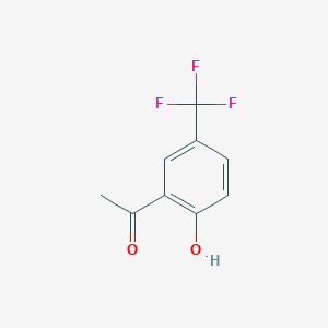 molecular formula C9H7F3O2 B1589857 1-(2-Hydroxy-5-(trifluoromethyl)phenyl)ethanone CAS No. 67589-15-5