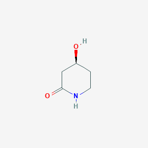 molecular formula C5H9NO2 B1589859 (S)-4-Hydroxypiperidin-2-one CAS No. 476014-92-3