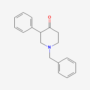 molecular formula C18H19NO B1589860 1-Benzyl-3-phenylpiperidin-4-one CAS No. 446302-83-6