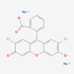 molecular formula C20H8Cl2Na2O5 B1589873 2',7'-Dichlorofluorescein Sodium Salt CAS No. 80471-69-8