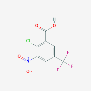 2-chloro-3-nitro-5-(trifluoromethyl)benzoic Acid