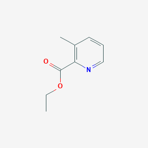 molecular formula C9H11NO2 B1589886 Ethyl 3-methylpyridine-2-carboxylate CAS No. 58997-10-7
