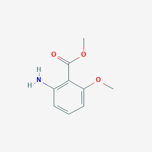 molecular formula C9H11NO3 B1589893 Methyl 2-amino-6-methoxybenzoate CAS No. 54166-96-0