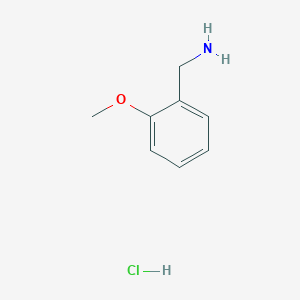 molecular formula C8H12ClNO B1589895 (2-Methoxyphenyl)methanamine hydrochloride CAS No. 42365-52-6