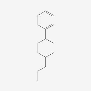 molecular formula C15H22 B1589896 (4-Propylcyclohexyl)benzene CAS No. 61203-94-9