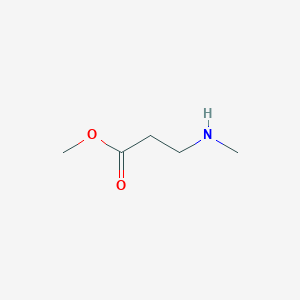 molecular formula C5H11NO2 B1589899 Methyl 3-(methylamino)propanoate CAS No. 24549-12-0