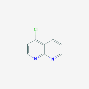 molecular formula C8H5ClN2 B1589900 4-Chloro-1,8-naphthyridine CAS No. 35170-94-6