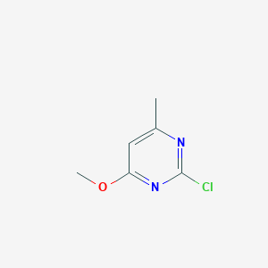 molecular formula C6H7ClN2O B1589901 2-Chloro-4-methoxy-6-methylpyrimidine CAS No. 22536-64-7