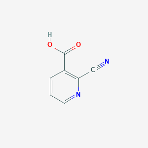 molecular formula C7H4N2O2 B1589902 2-Cyanopyridine-3-carboxylic acid CAS No. 73112-09-1