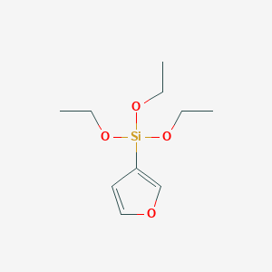 molecular formula C10H18O4Si B1589903 3-(Triethoxysilyl)furan CAS No. 75905-12-3