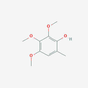 molecular formula C10H14O4 B1589905 2,3,4-Trimethoxy-6-methylphenol CAS No. 39068-88-7
