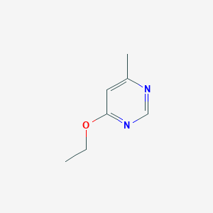 molecular formula C7H10N2O B1589908 4-Ethoxy-6-methylpyrimidine CAS No. 4718-50-7