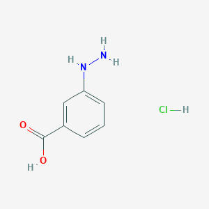 3-Hydrazinobenzoic acid hydrochloride