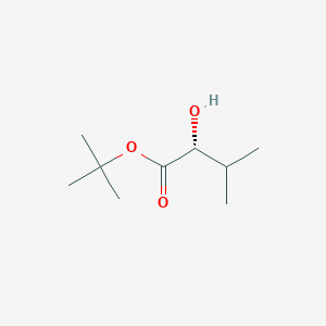 molecular formula C9H18O3 B1589919 (R)-tert-Butyl 2-hydroxy-3-methylbutanoate CAS No. 4216-96-0