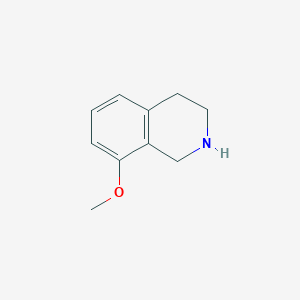molecular formula C10H13NO B1589920 8-Methoxy-1,2,3,4-tetrahydroisoquinoline CAS No. 34146-68-4