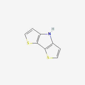 molecular formula C8H5NS2 B1589923 4H-Dithieno[3,2-b:2',3'-d]pyrrole CAS No. 88537-32-0
