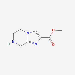 Methyl 5,6,7,8-tetrahydroimidazo[1,2-a]pyrazine-2-carboxylate