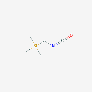 molecular formula C5H11NOSi B1589929 Trimethylsilylmethylisocyanate CAS No. 14283-35-3