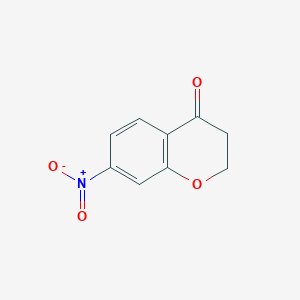 molecular formula C9H7NO4 B1589937 7-Nitrochroman-4-one CAS No. 22528-79-6