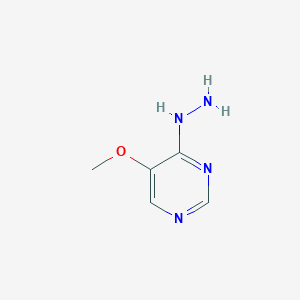 4-Hydrazono-5-methoxy-1,4-dihydropyrimidine