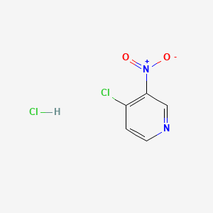 molecular formula C5H4Cl2N2O2 B1589950 4-Chloro-3-nitropyridine hydrochloride CAS No. 54079-68-4
