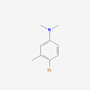 molecular formula C9H12BrN B1589959 4-Bromo-N,N,3-trimethylaniline CAS No. 50638-50-1